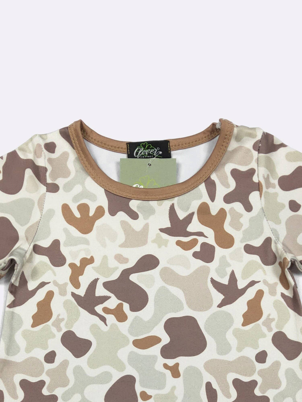 Muted Camo Boy Romper