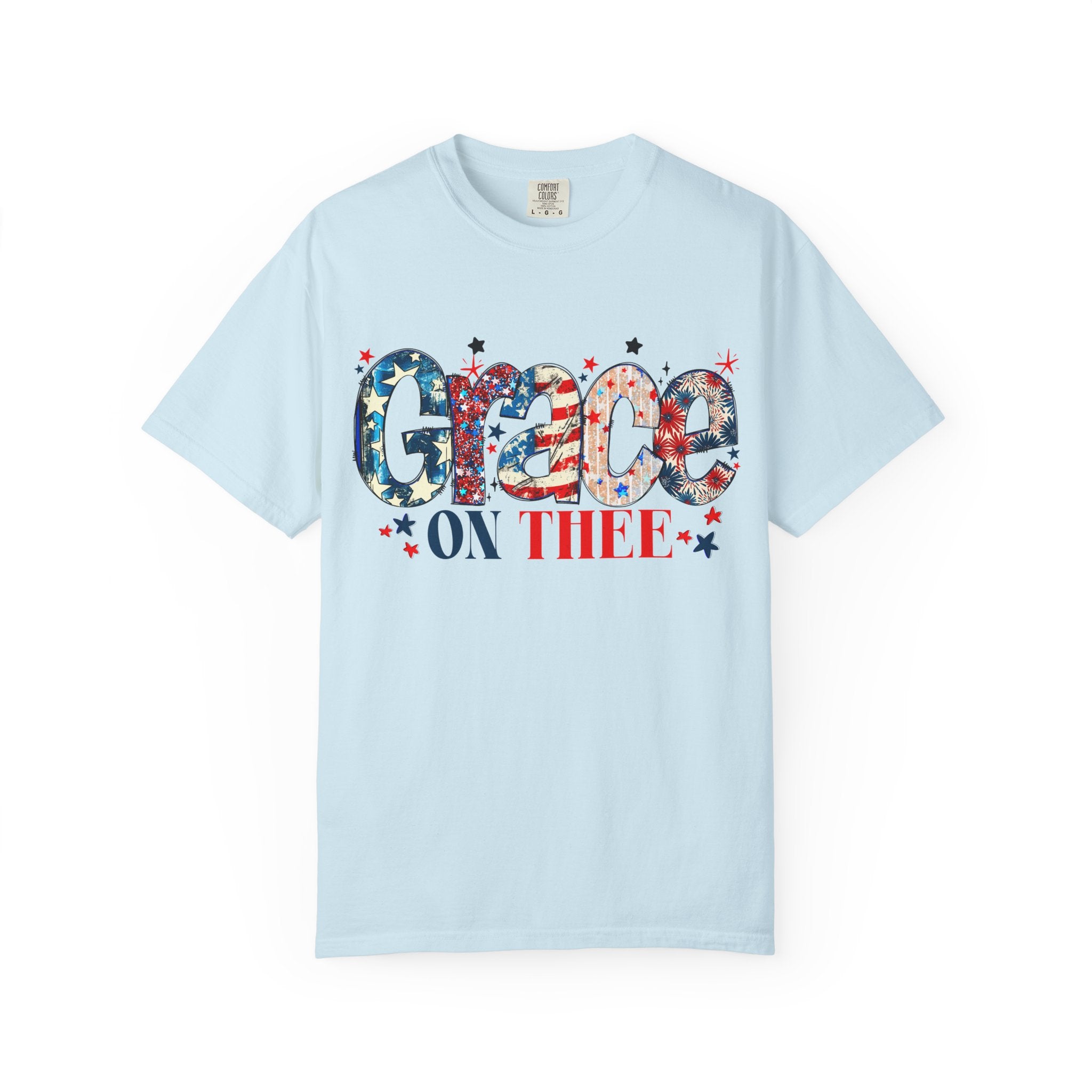 Grace On Thee Patriotic T-Shirt