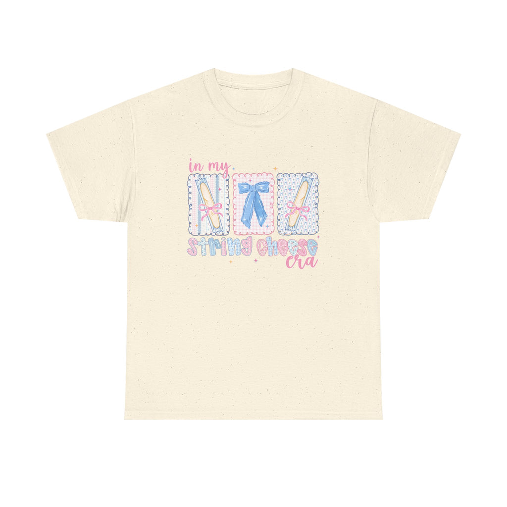 String cheese tee