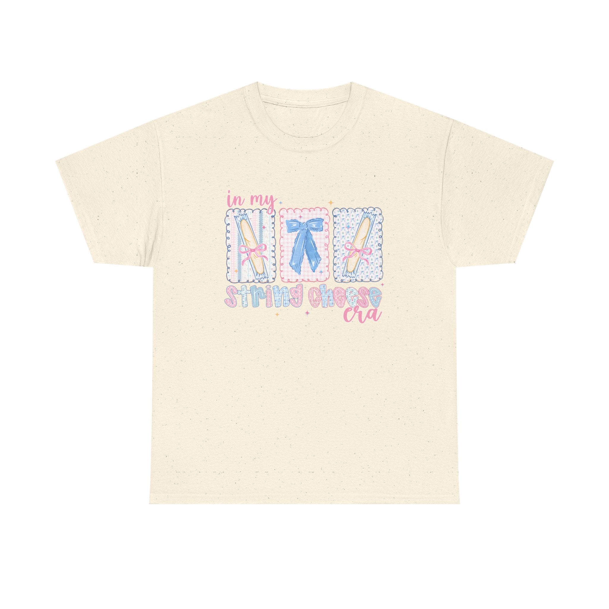 String cheese tee