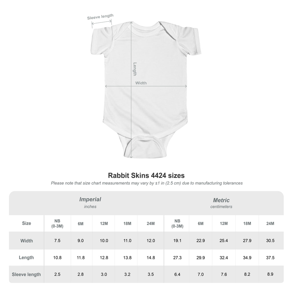 BUBS RWB Infant Bodysuit