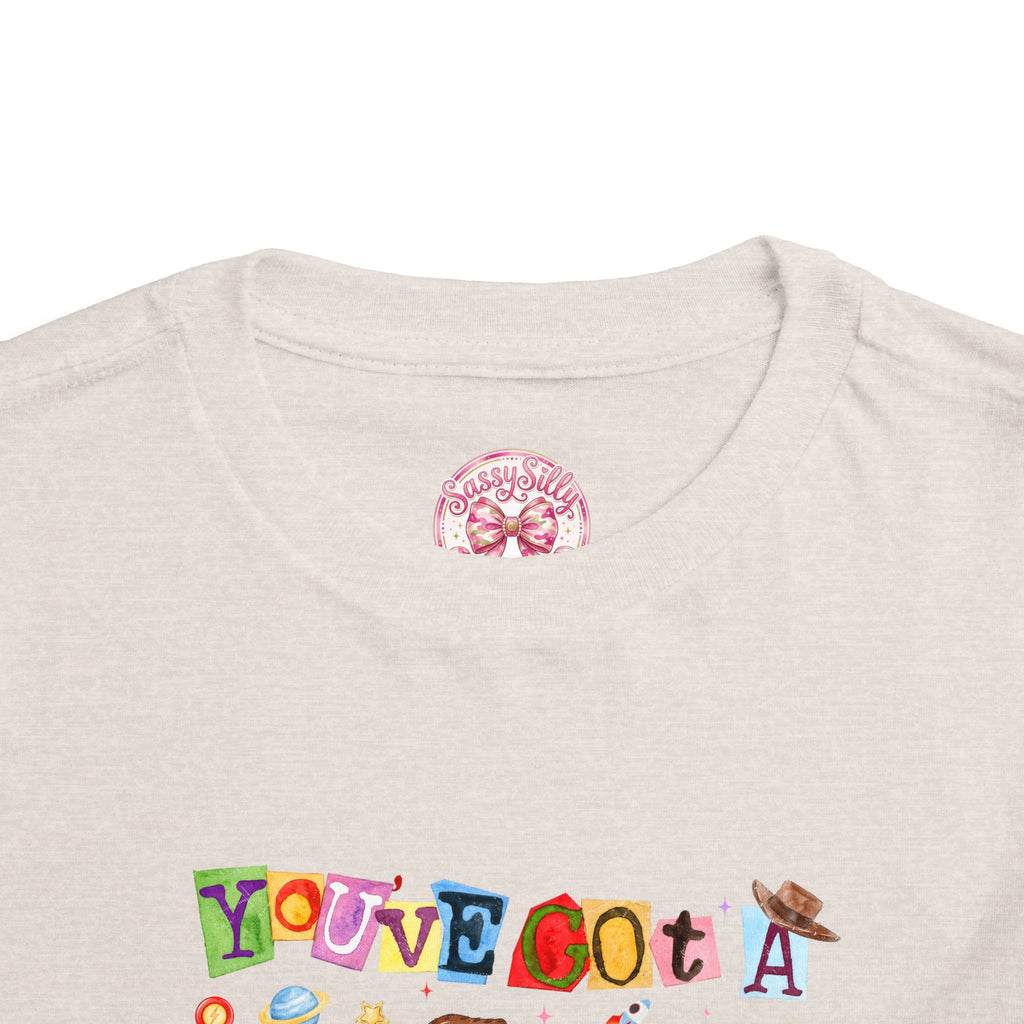 You've Got a Friend in Me Toddler Tee — Toy Story Inspired Kids Shirt