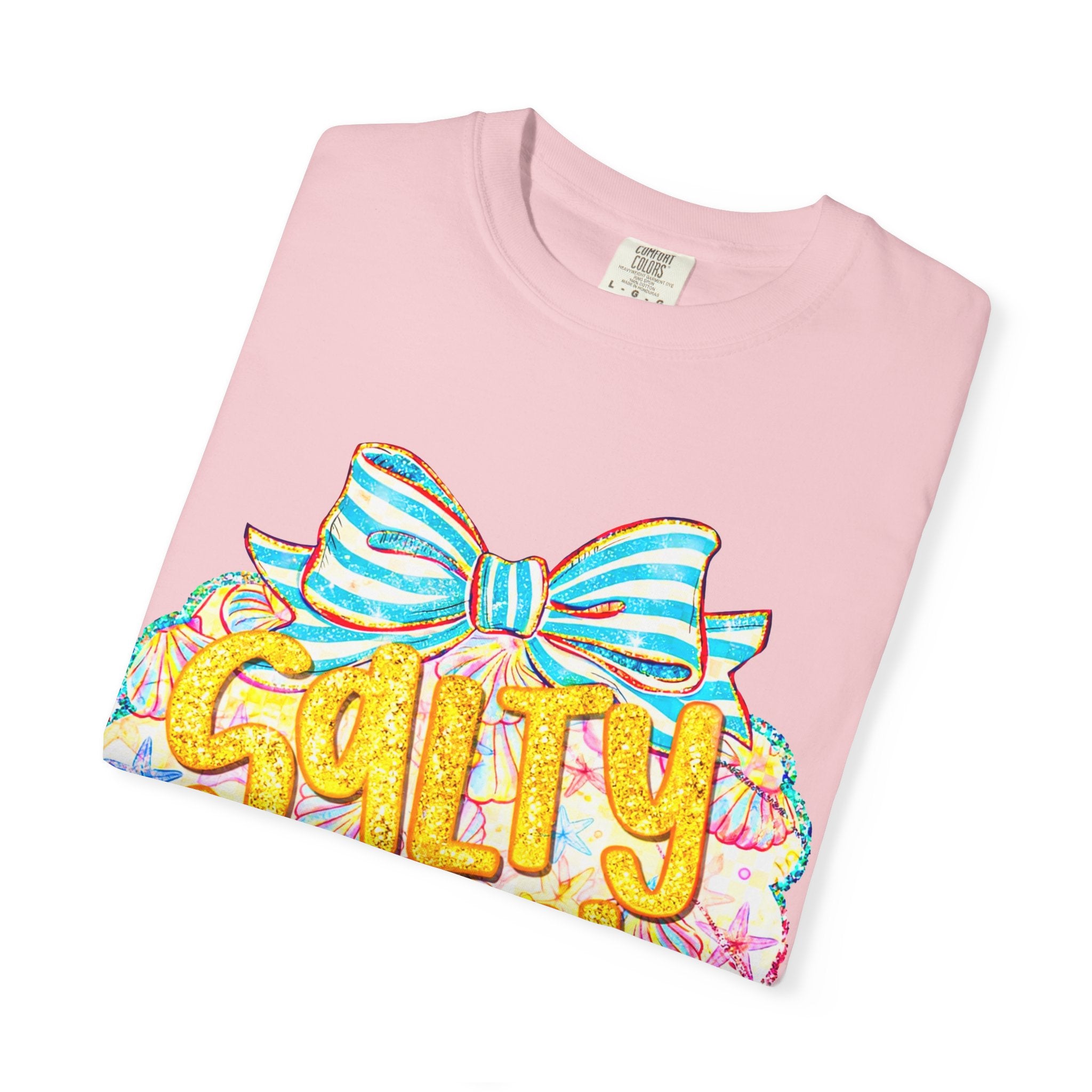 Salty Soul Beach Tee — Retro Nautical Graphic T-Shirt