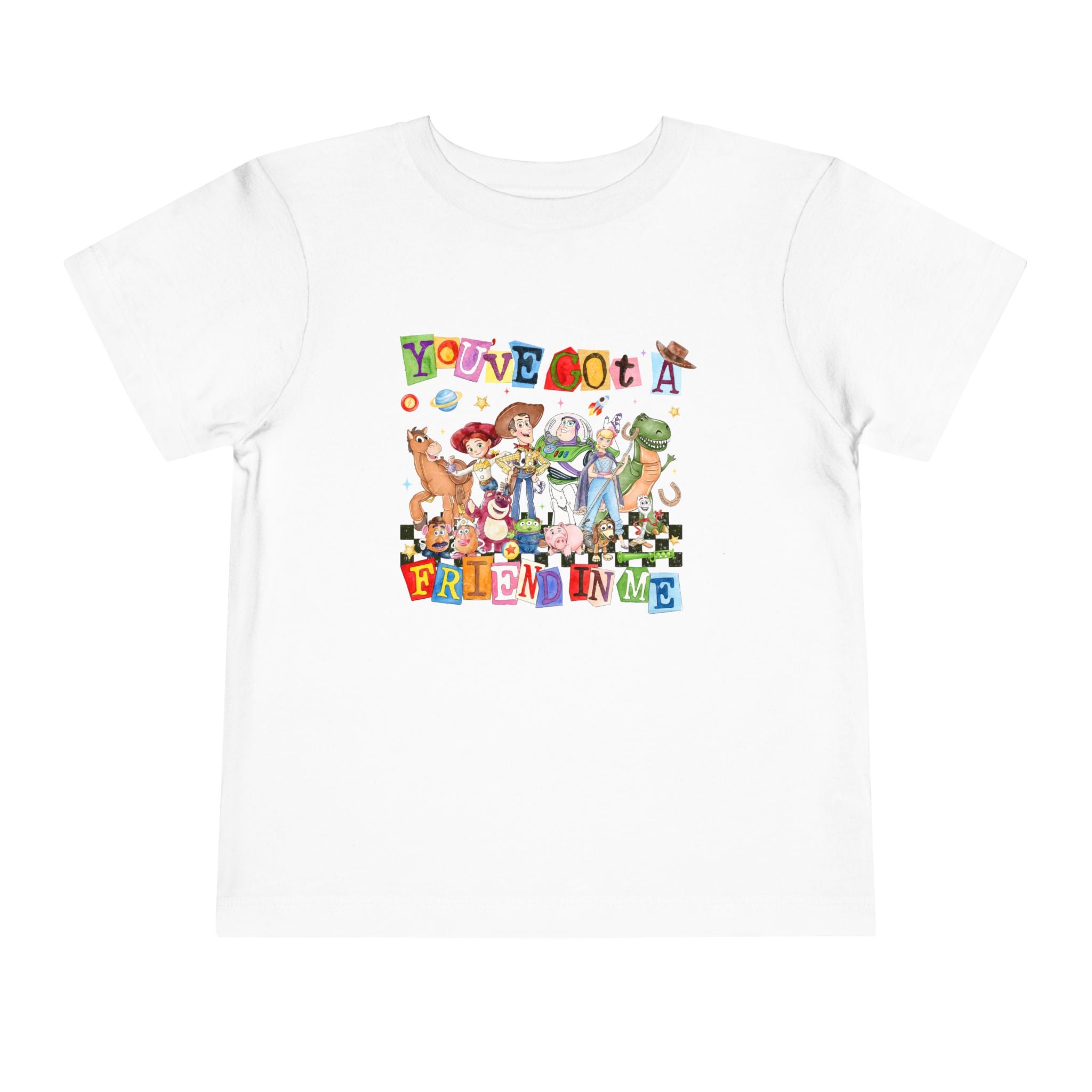 You've Got a Friend in Me Toddler Tee — Toy Story Inspired Kids Shirt