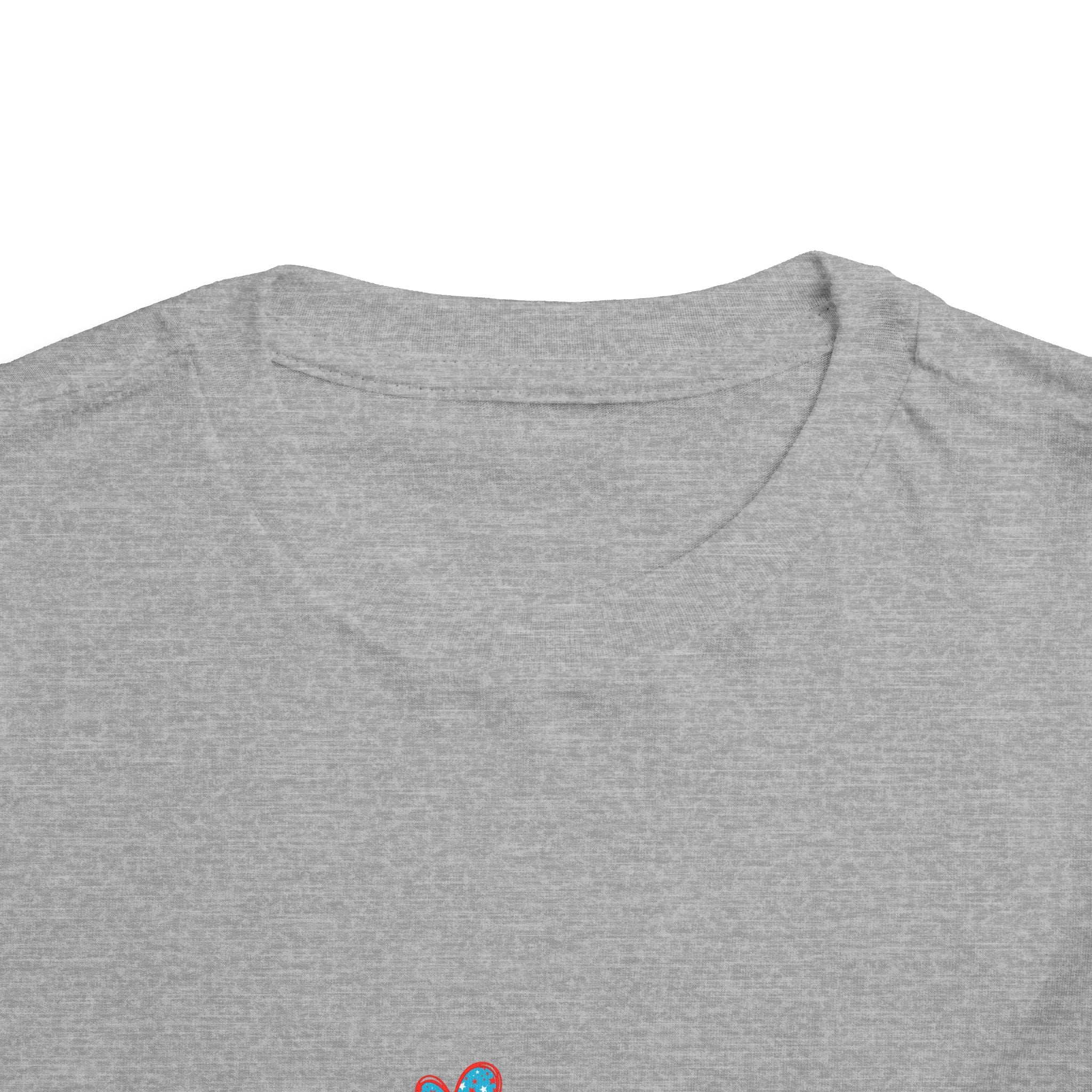 Toddler Tee — "SIS" Checkerboard RWB Graphic