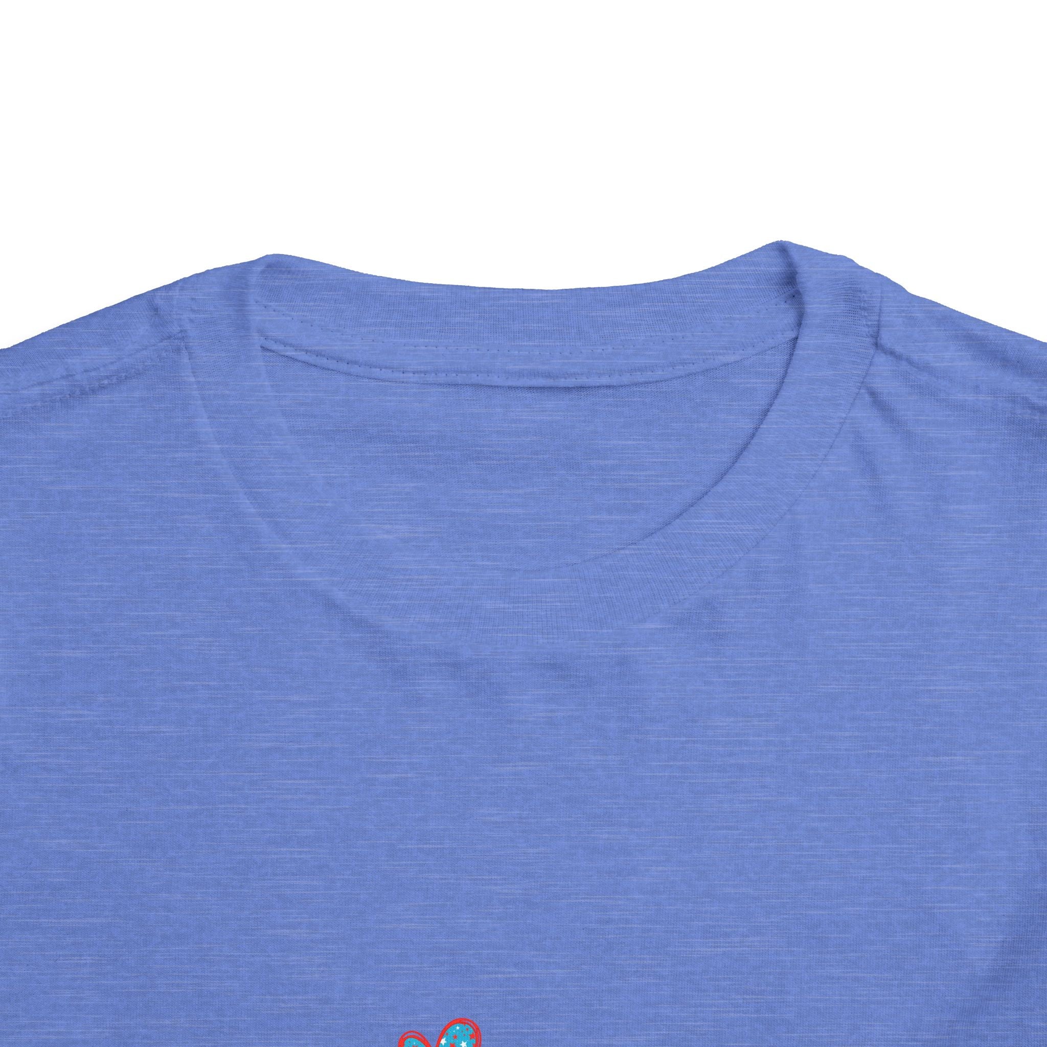 Toddler Tee — "SIS" Checkerboard RWB Graphic