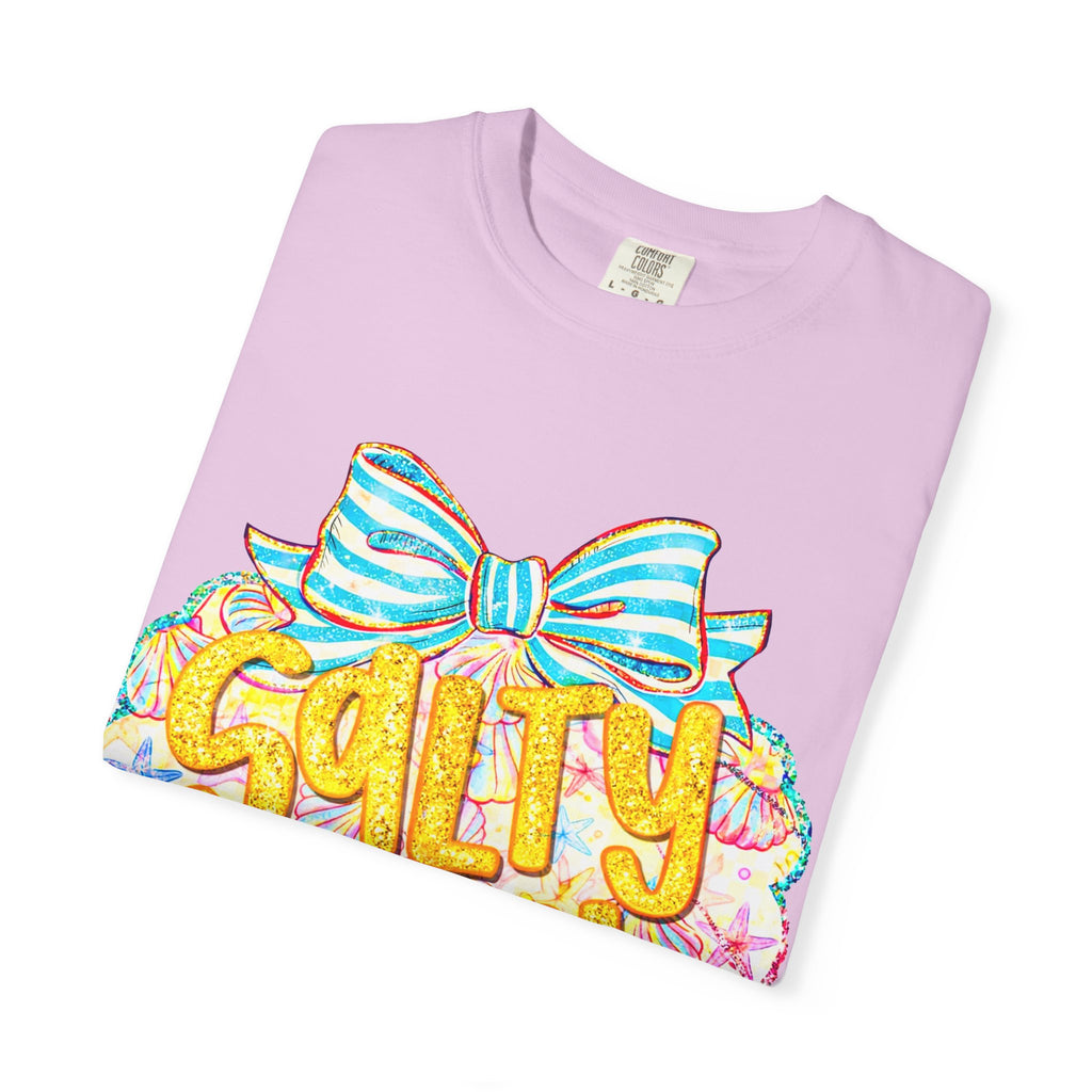 Salty Soul Beach Tee — Retro Nautical Graphic T-Shirt