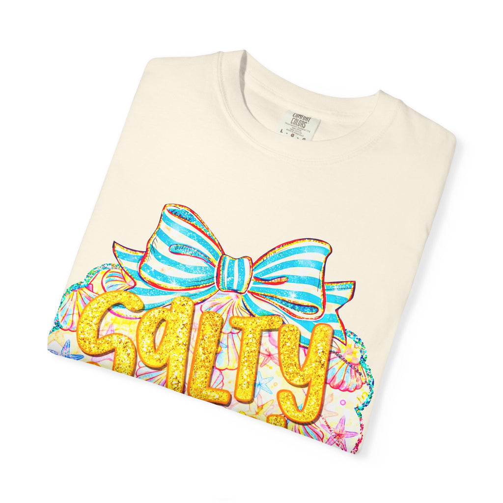 Salty Soul Beach Tee — Retro Nautical Graphic T-Shirt