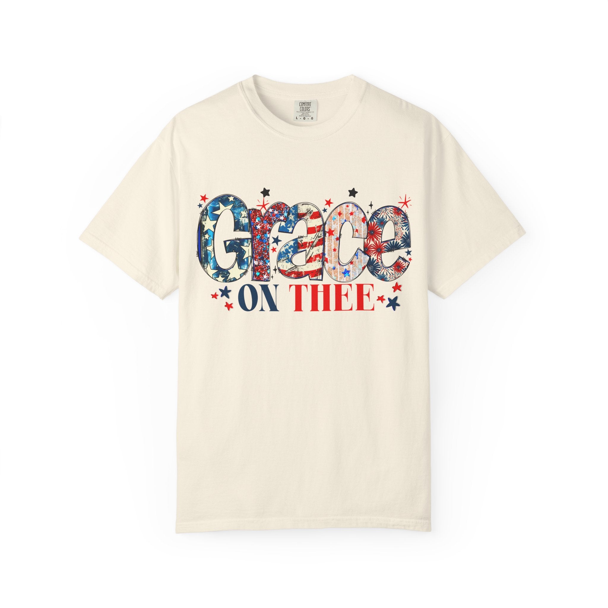 Grace On Thee Patriotic T-Shirt
