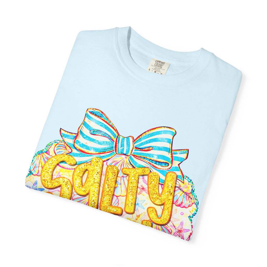 Salty Soul Beach Tee — Retro Nautical Graphic T-Shirt