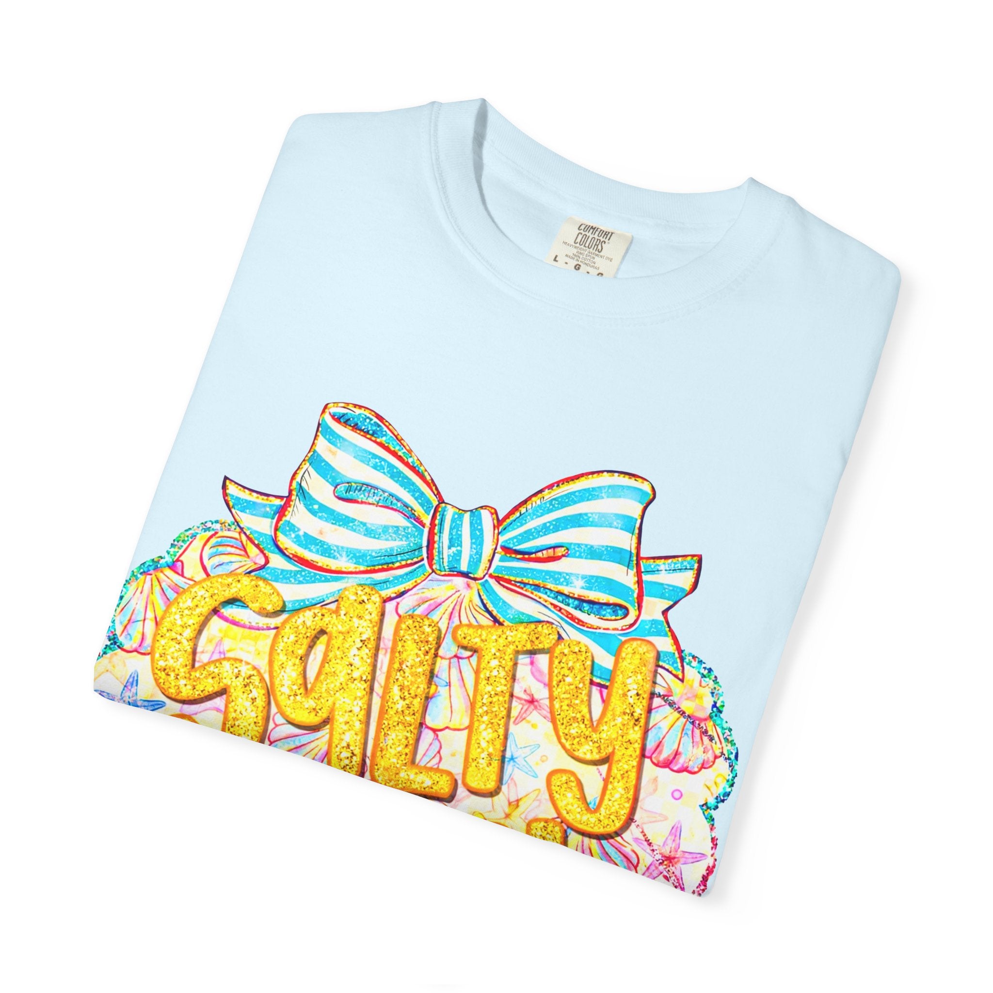 Salty Soul Beach Tee — Retro Nautical Graphic T-Shirt