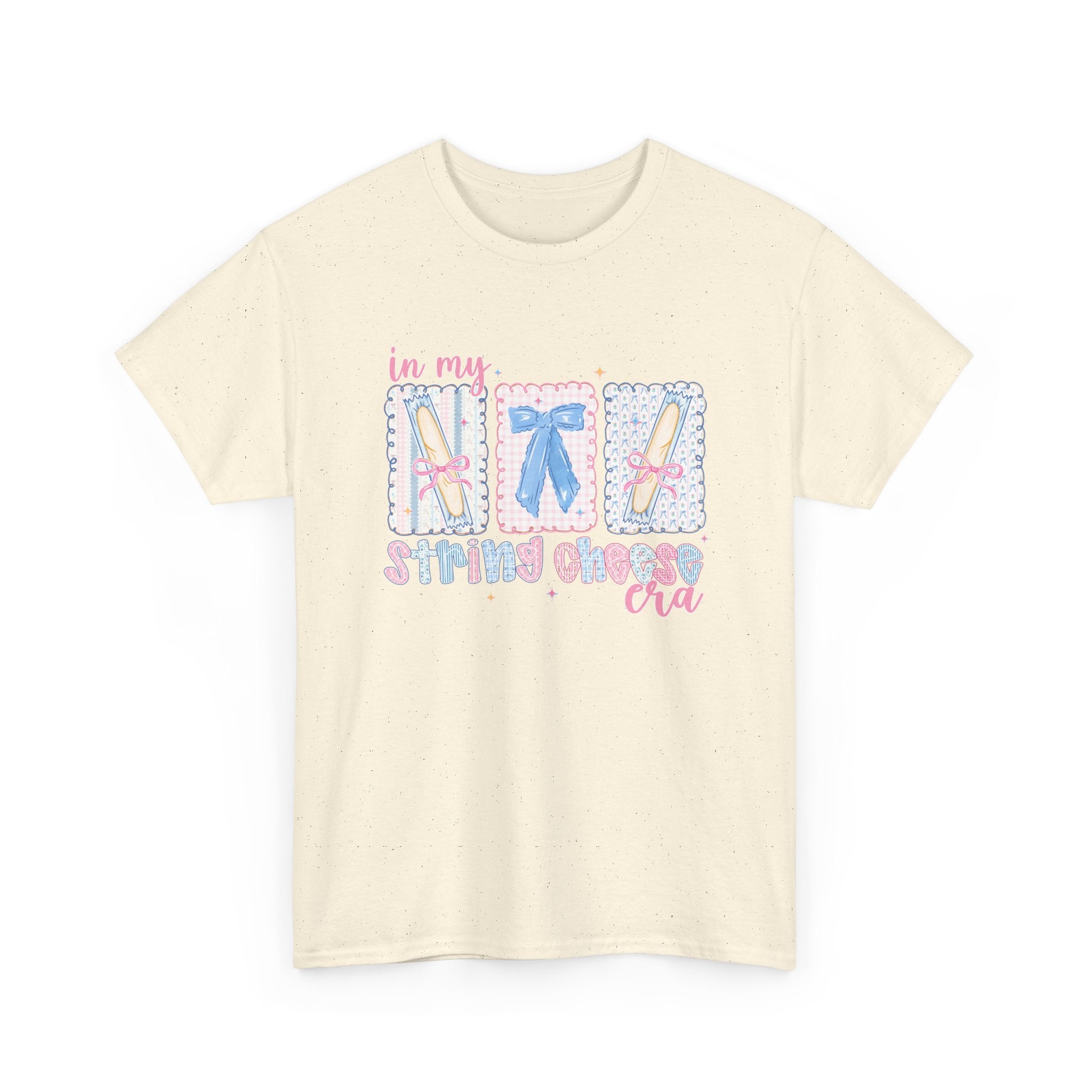 String cheese tee