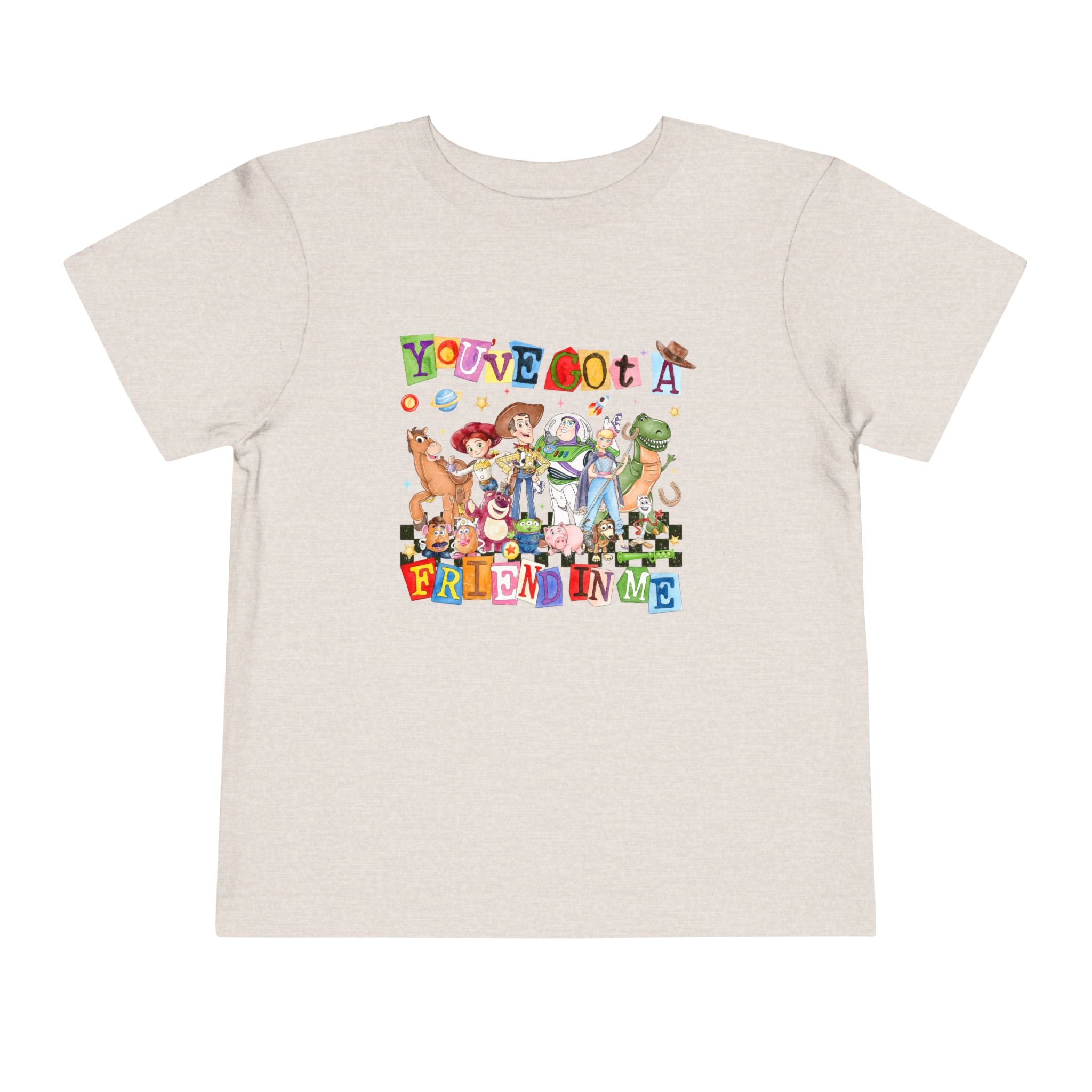 You've Got a Friend in Me Toddler Tee — Toy Story Inspired Kids Shirt