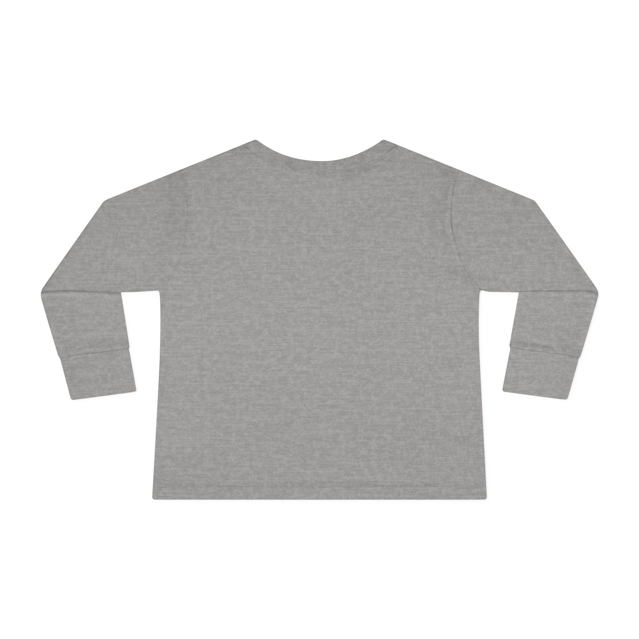 Toddler Long Sleeve Tee — "America" Patriotic Bow 4th of July Kids Shirt