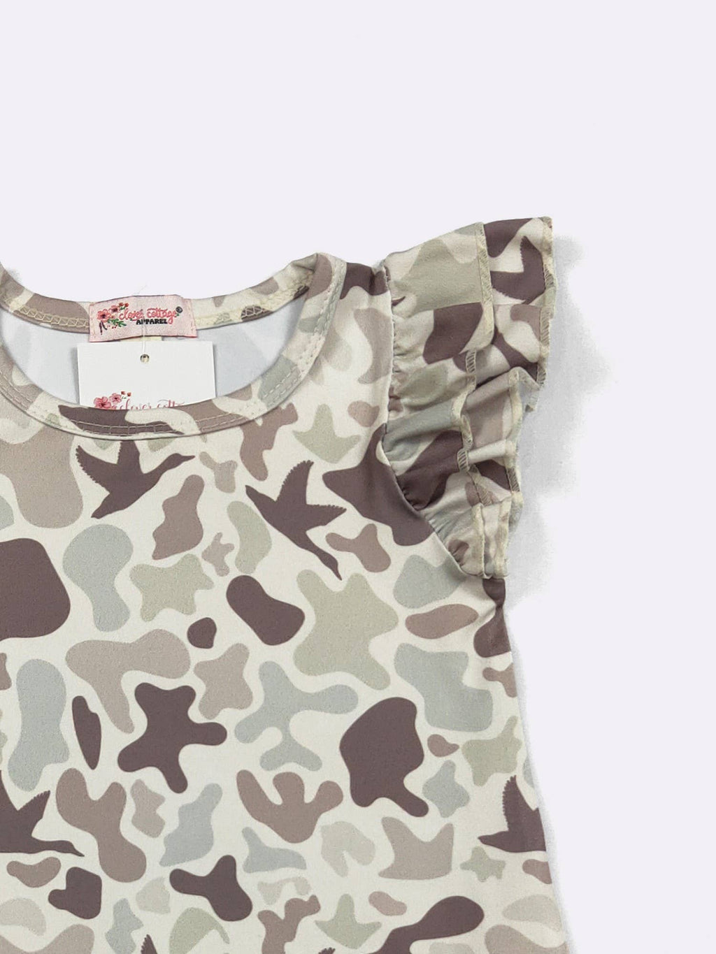 Muted Camo Baby Romper
