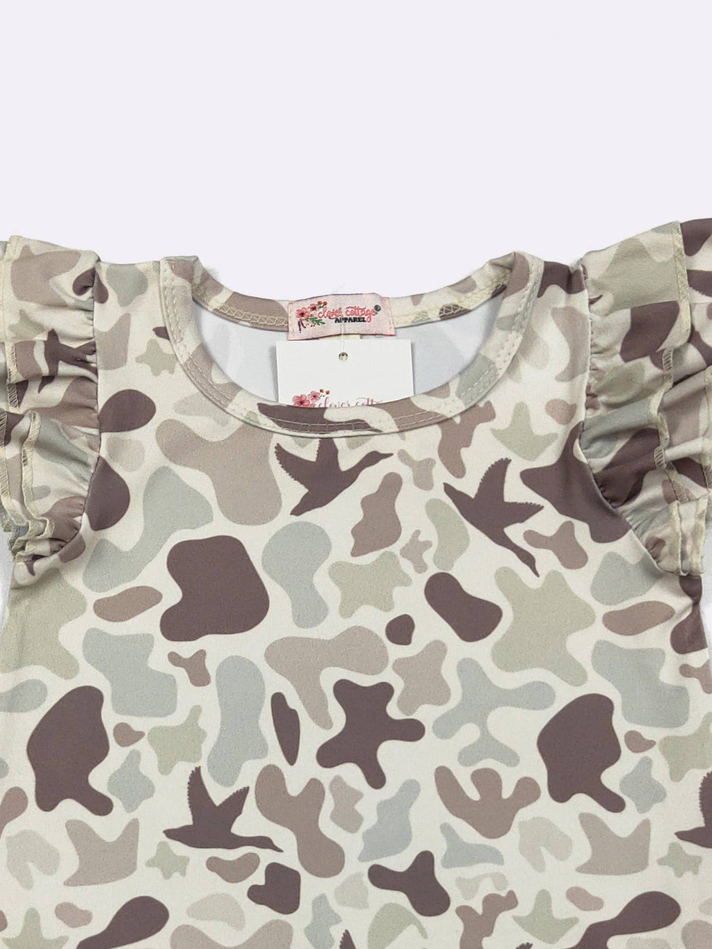 Muted Camo Baby Romper
