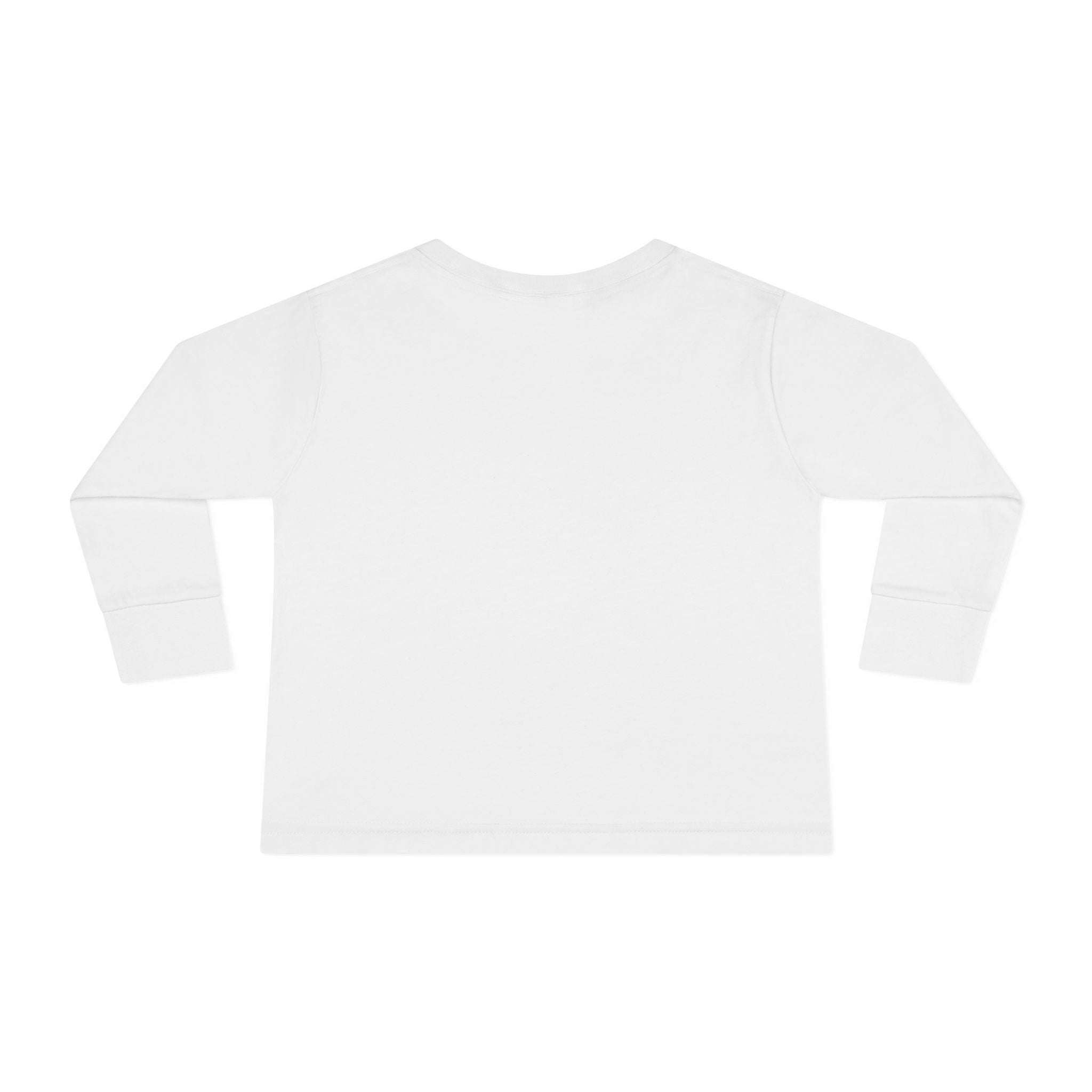 Toddler Long Sleeve Tee — "America" Patriotic Bow 4th of July Kids Shirt