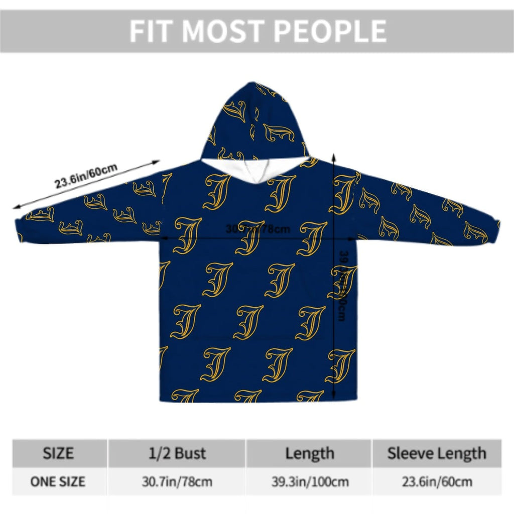 Adult Blanket Hoodie CUSTOM